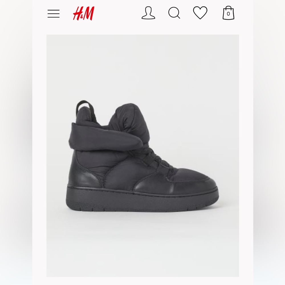 HM puffy sneakers-sold out online!